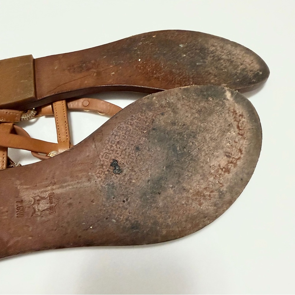 TORY BURCH Emmy Pearl Thong Sandals - Picture 6 of 8